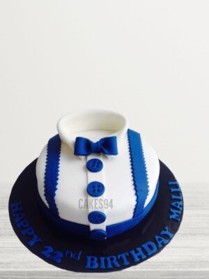 Gentleman Theme Cake