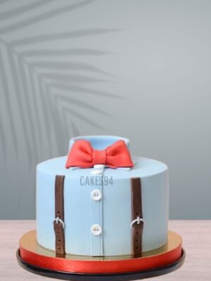 Gentleman Theme Cake Design 4