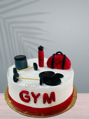 Gym Theme Cake