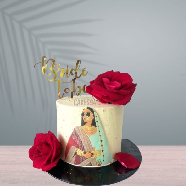 Bride To Be Theme Cake 1