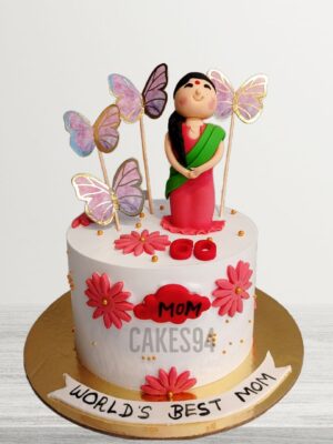 Customized Theme Cake For Mother Design 2