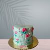Simple And Elegant Theme Cake 3