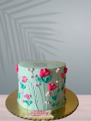 Simple And Elegant Theme Cake 3