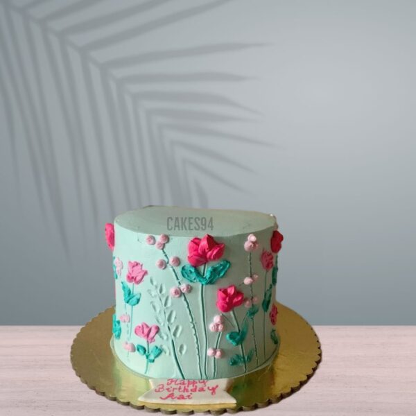 Simple And Elegant Theme Cake 3