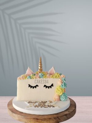 Half Birthday Cake Design 12