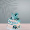 Half Birthday Cake Design 14