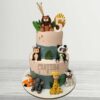 Animal Theme Cake 7
