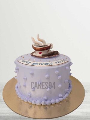 Customize Birthday Cake Tea Lover