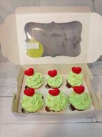 Heart Theme 6 Cup Cakes Combo