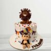 Animal Theme Cake 5