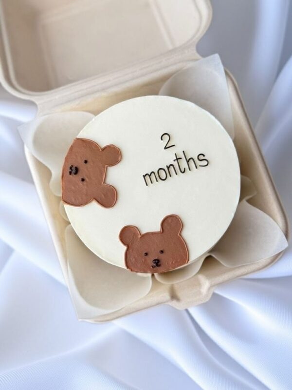 Sweet 2 Months Celebration Cake