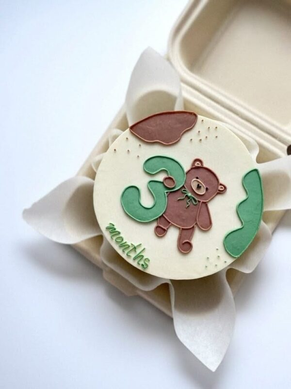 3 Month Celebration Bento Cake (Copy)